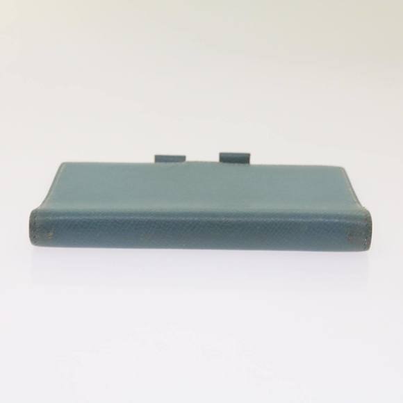 HERMES Agenda GM Day Planner Cover Leather Blue Auth am5960 - Picture 5 of 16